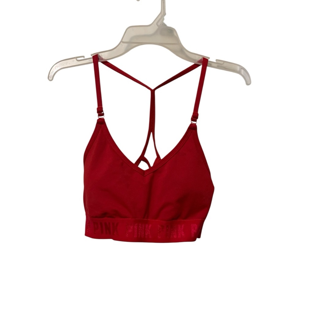 PINK Victoria's Secret Bold Red Bralette Size S/P